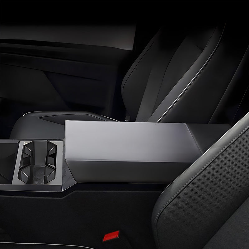 Leather Armrest Box Center Console Lid for 2024 tesla Cybertruck