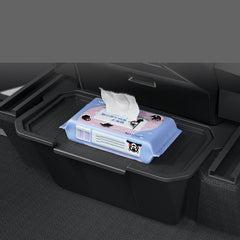 Easy Clean Rear Seats Lower Storage Box for Tesla Cybertruck 2024