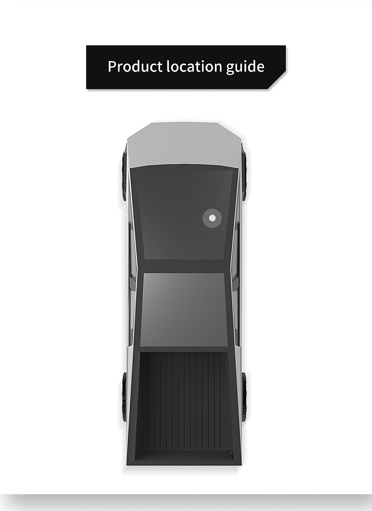 Push Pull Storage Box for 2024 Tesla Cybertruck