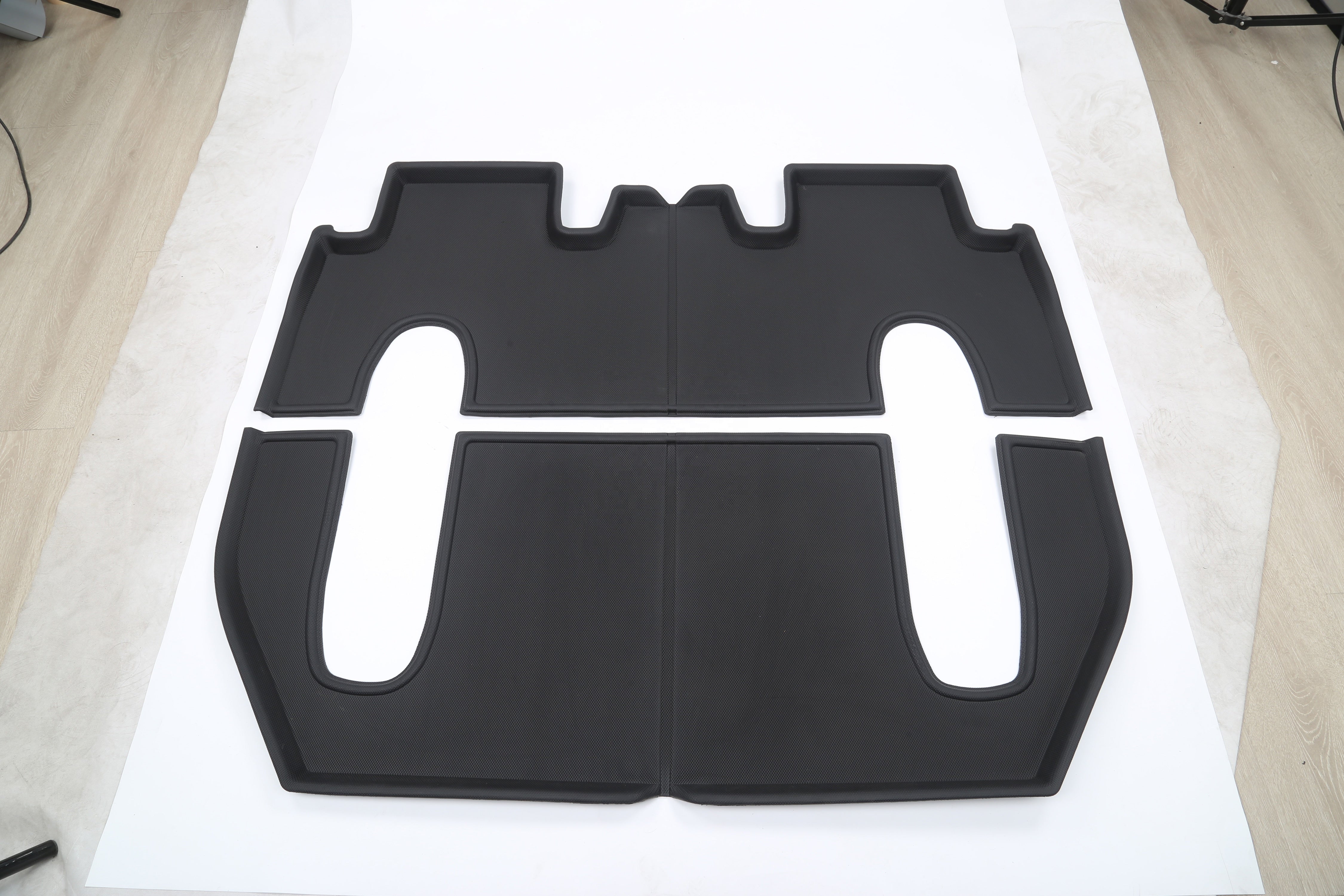 Tesla Model X All-Weather Floor Mats & Trunk Mat - Cargo Liner for 2015-2020 Models
