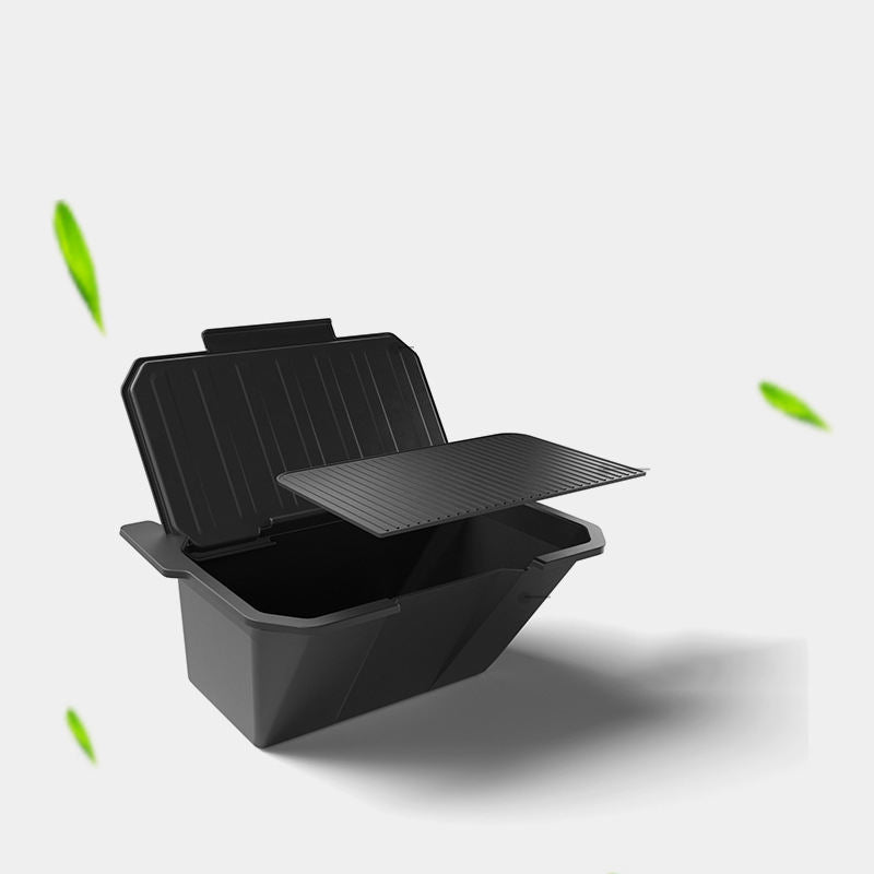 Easy Clean Rear Seats Lower Storage Box for Tesla Cybertruck 2024