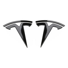 Model 3/Y Steering Wheel Front/Rear Trunk Logo ABS Cover Sticker 3pcs