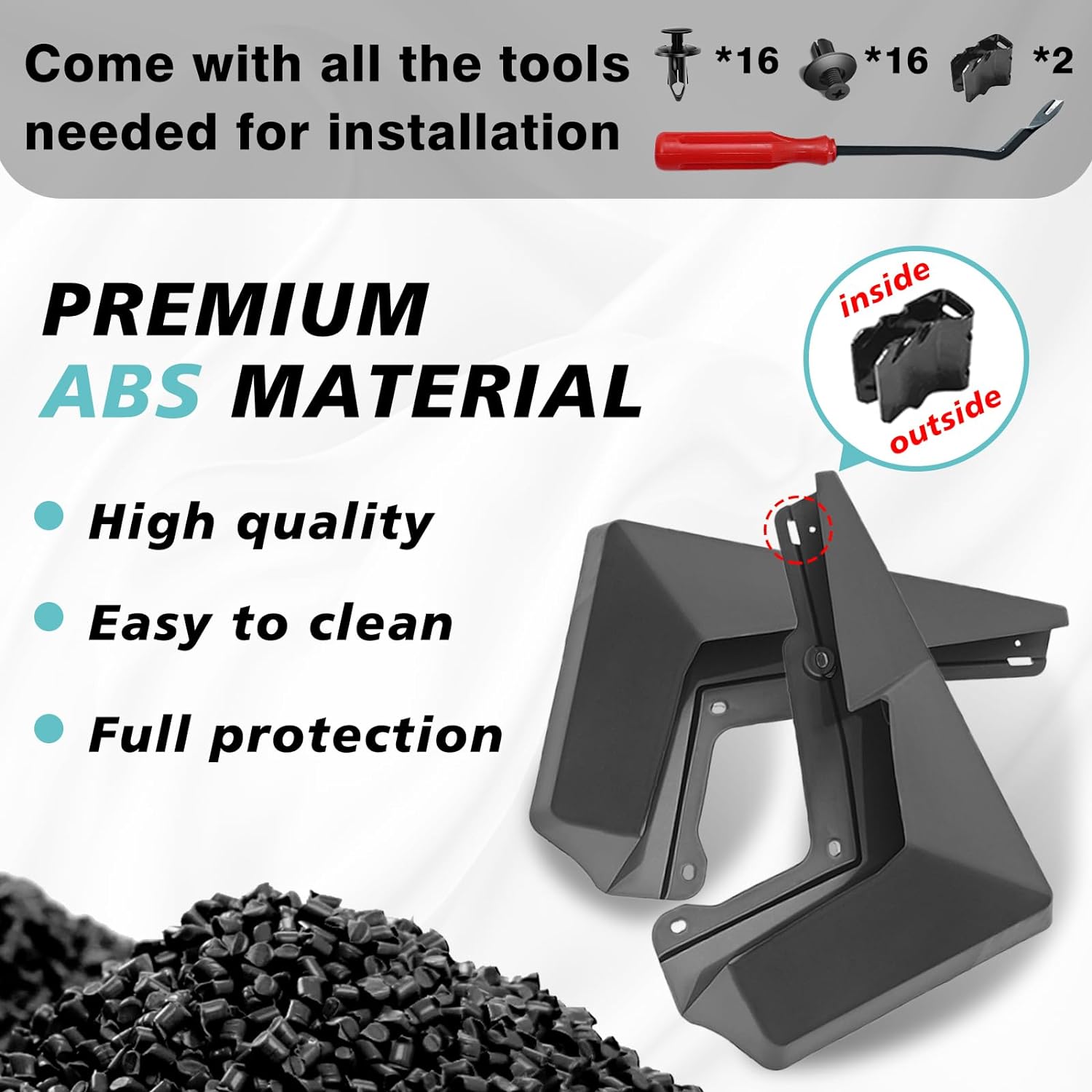 Tesla Cybertruck 2024 Wheel Center Cap Set