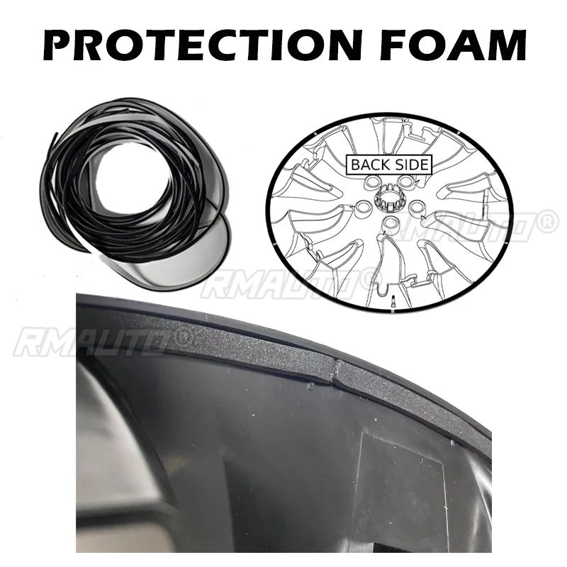 Wheel Cover Replacement Tesla Hubcaps Model 3/Y Accessories