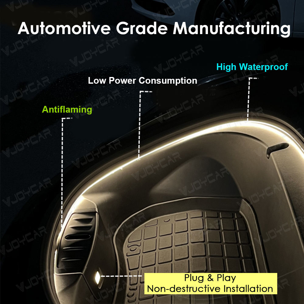 Tesla Model 3/Y/S/X Frunk Ambient Lighting - Stylish LED Upgrade