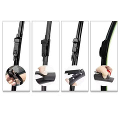 Tesla Model 3/Y Silicone Windshield Wiper Blades (2-Piece Set)