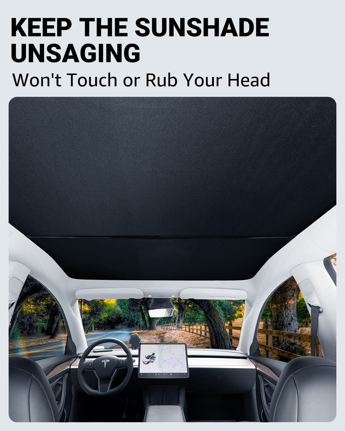Roof Shade for Tesla Model Y/3
