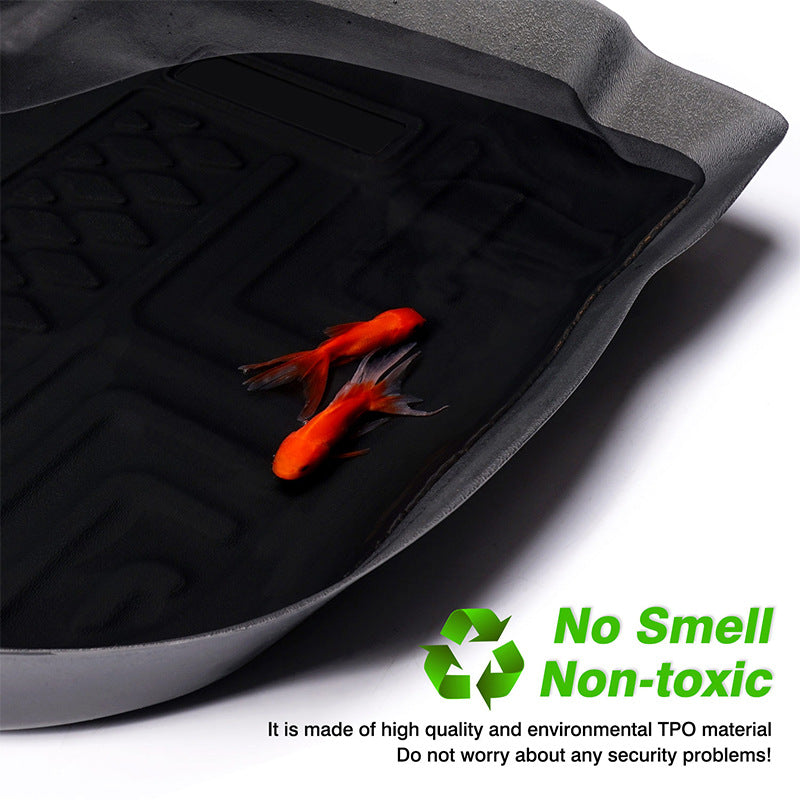 Tesla Model X All-Weather Floor Mats & Trunk Mat - Cargo Liner for 2015-2020 Models