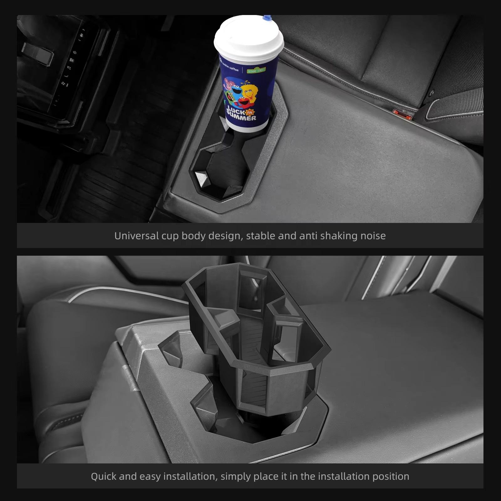 Center Console Tesla Cup holder for Cybertruck