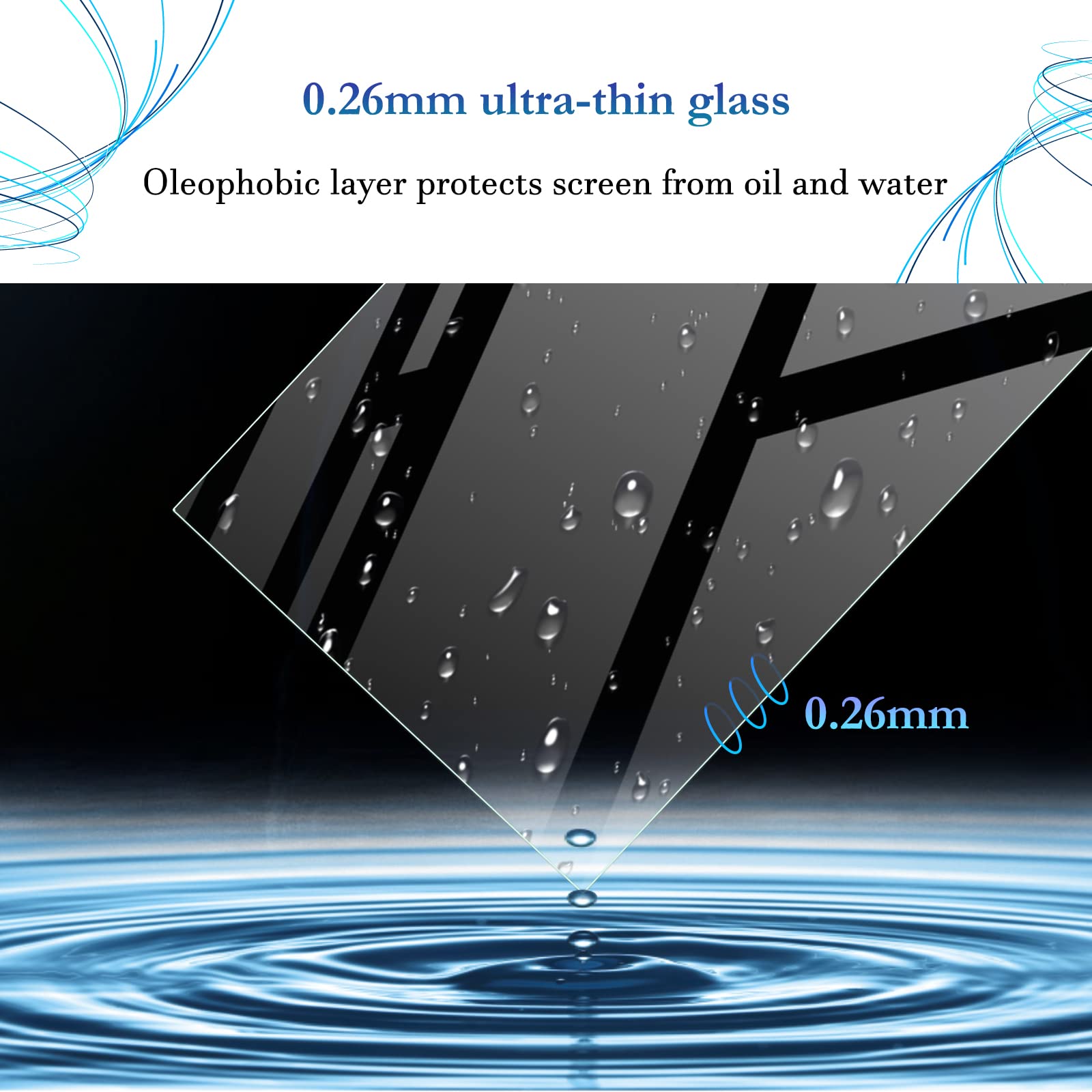 Tesla Cybertruck Tempered Glass Screen Protector - 18.5" Console & 9.4" Rear Screen