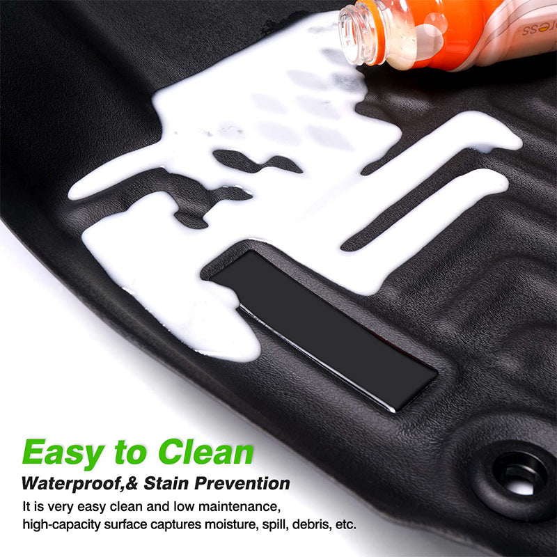 Tesla Model X All-Weather Floor Mats & Trunk Mat - Cargo Liner for 2015-2020 Models