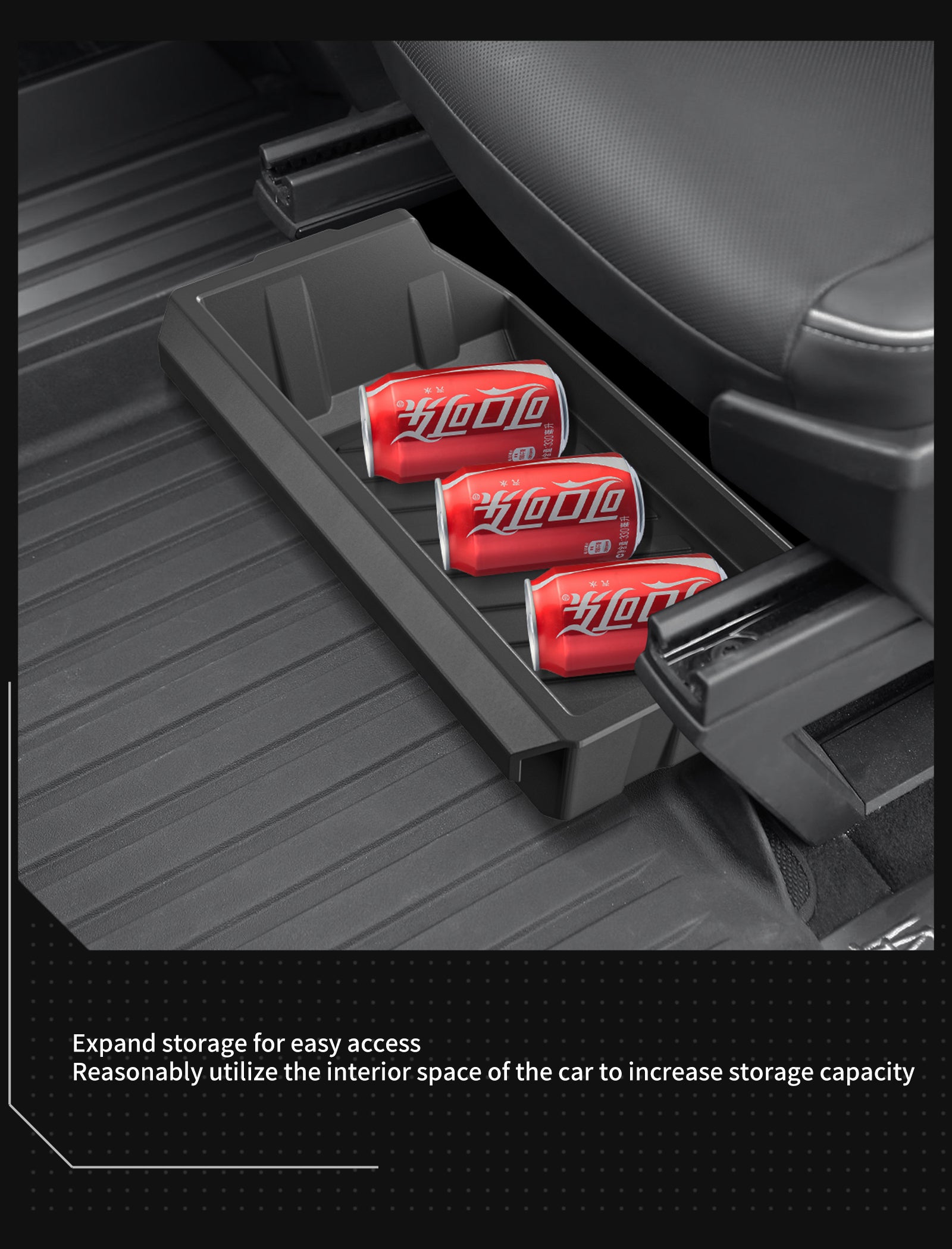Push Pull Storage Box for 2024 Tesla Cybertruck