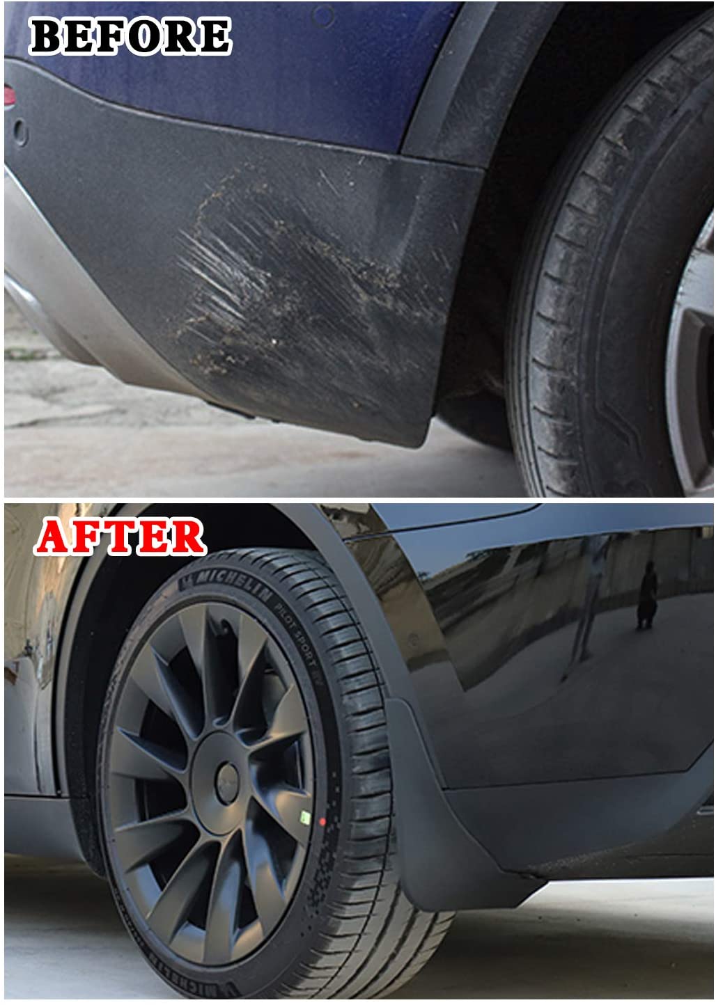 Model 3/Y Mud Flap Splash Guards