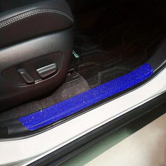 4-Piece Carbon Fiber Door Sill Guards for Tesla Model X (2015-2020)