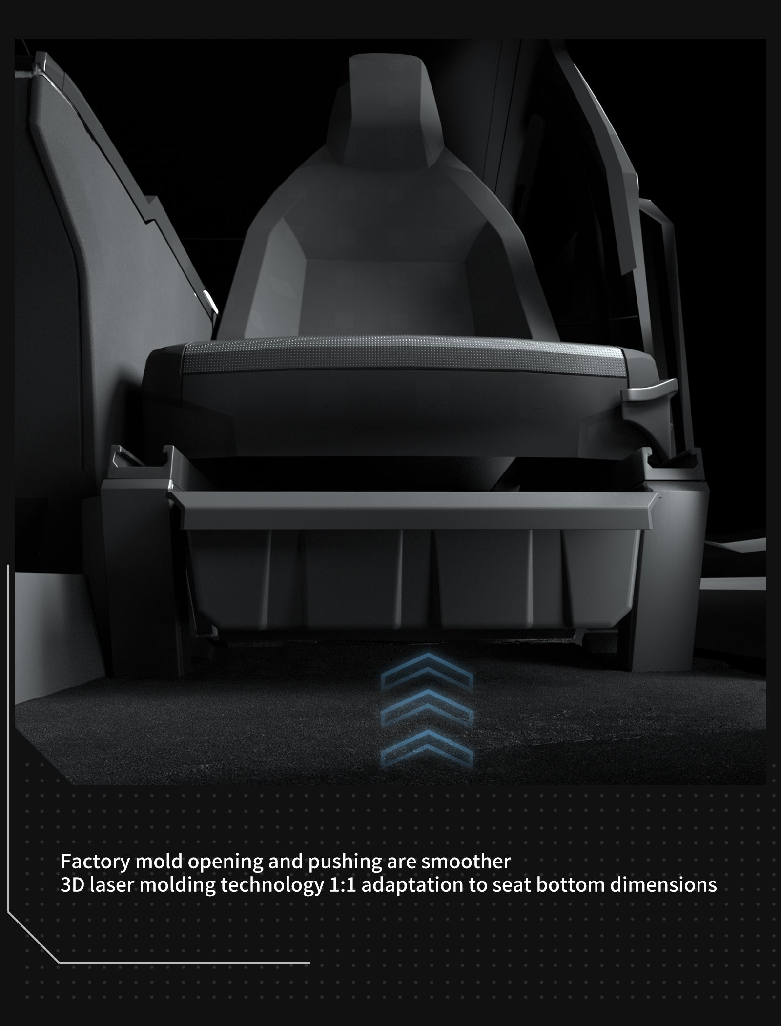 Push Pull Storage Box for 2024 Tesla Cybertruck