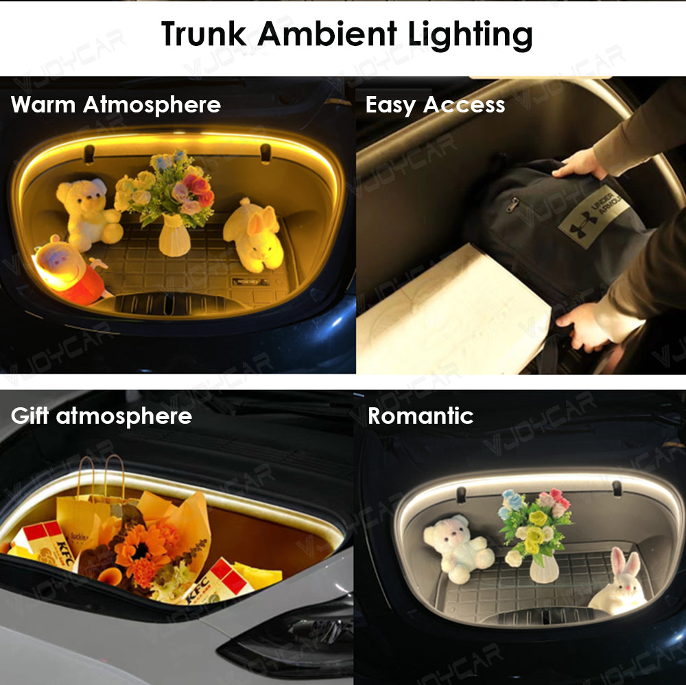 Tesla Model 3/Y/S/X Frunk Ambient Lighting - Stylish LED Upgrade