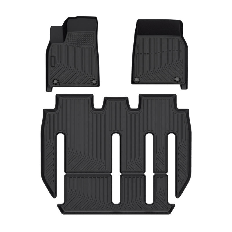 Tesla Model X All-Weather Floor Mats & Trunk Mat - Cargo Liner for 2015-2020 Models